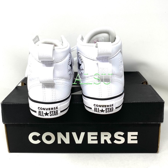 Converse AdVulc Ctas CS Mid White Women’s Sneakers - Picture 4 of 9